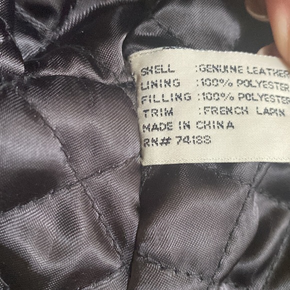 Leather jacket vintage - Picture 9 of 12